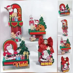 Caixas Acetato Natal Noel - pdf e Studio 12 Caixas Acetato Natal Noel - pdf e Studio