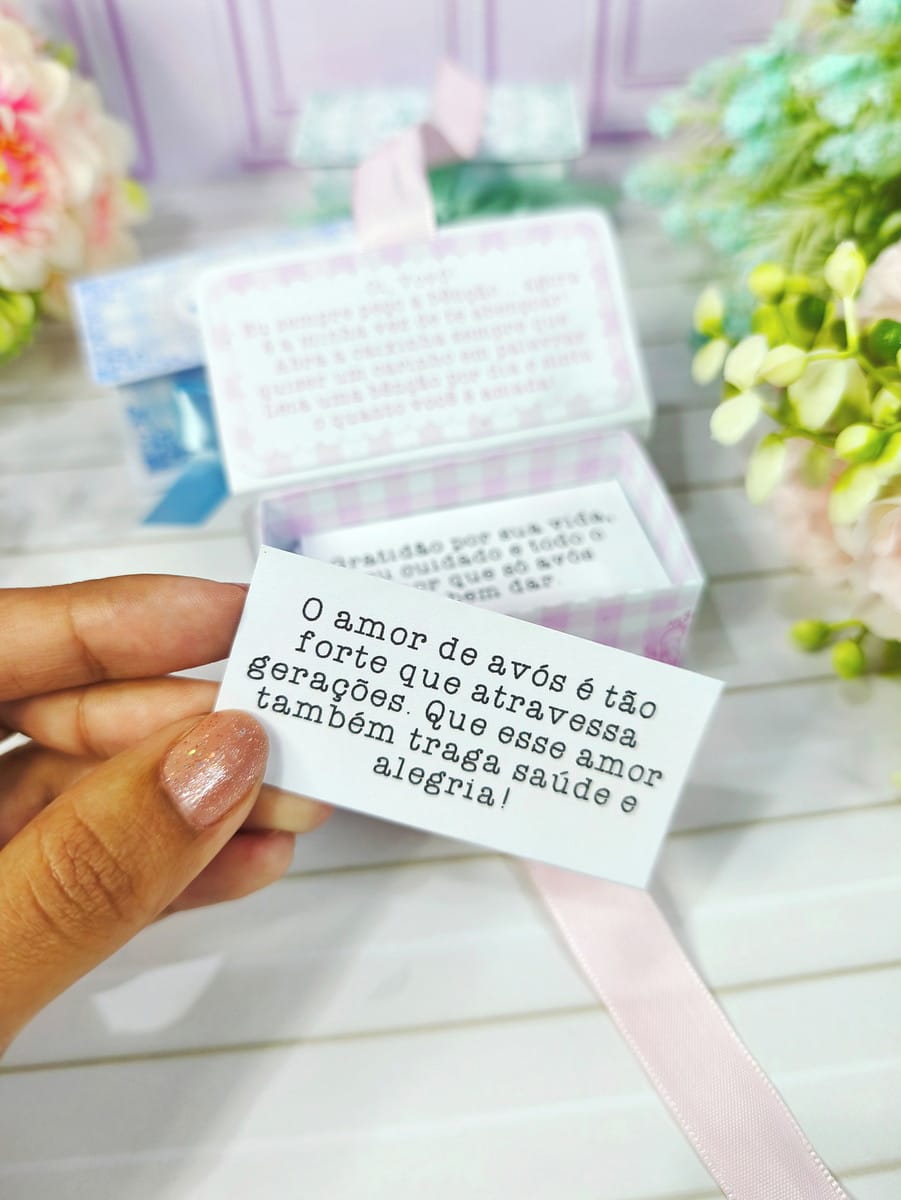 Caixas de Benção Avós PNG DXF para Lembrancinhas 4 Caixas de Benção Avós PNG DXF para Lembrancinhas - Imagem 4