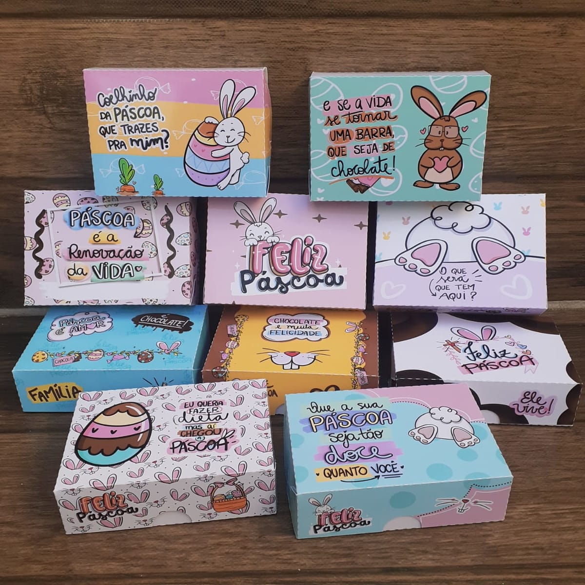 10 Caixas de Páscoa para Imprimir e Montar 1 10 Caixas de Páscoa para Imprimir e Montar