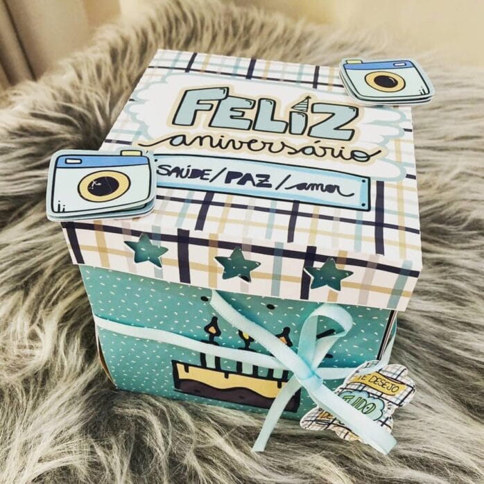 Caixas Explosões Aniversário