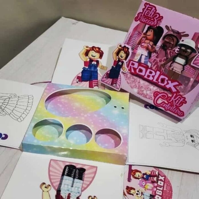 Caixas Explosões Páscoa Infantil