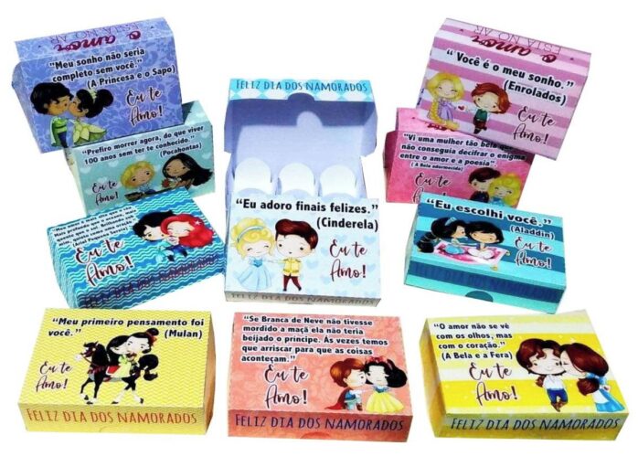 Caixas Namorados Disney