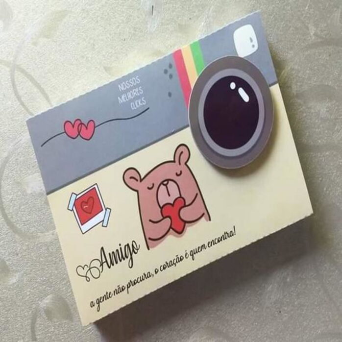Caixinha Para Fotos Polaroid