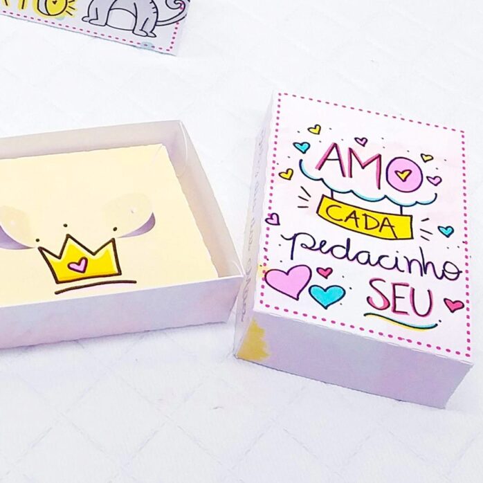 Caixinhas Brincos Dia das Mães