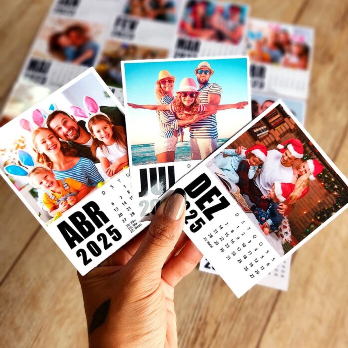 Calendário Polaroid 2025