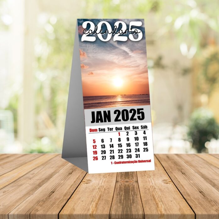 Calendários 2025 Neutros