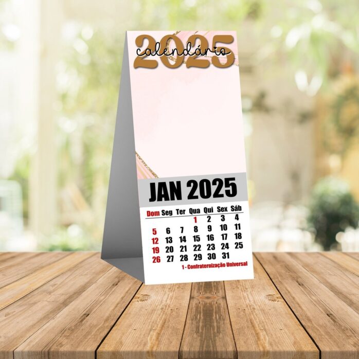 Calendários 2025 Neutros