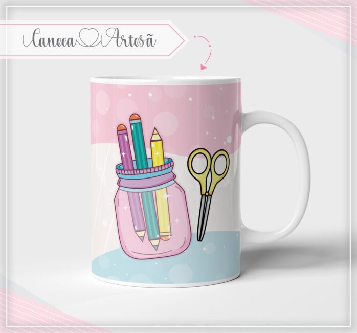 Caneca Artesã Profissões (Arte digital)