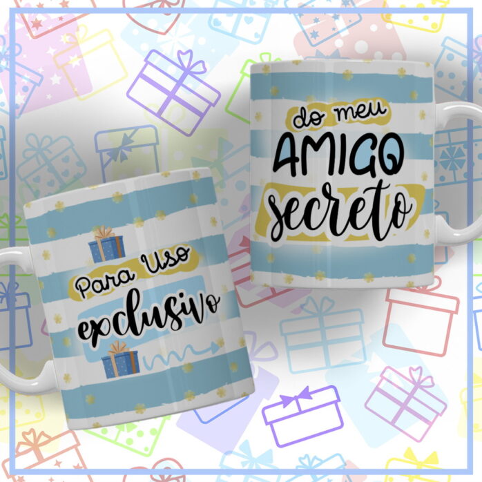 Canecas Amigo Secreto