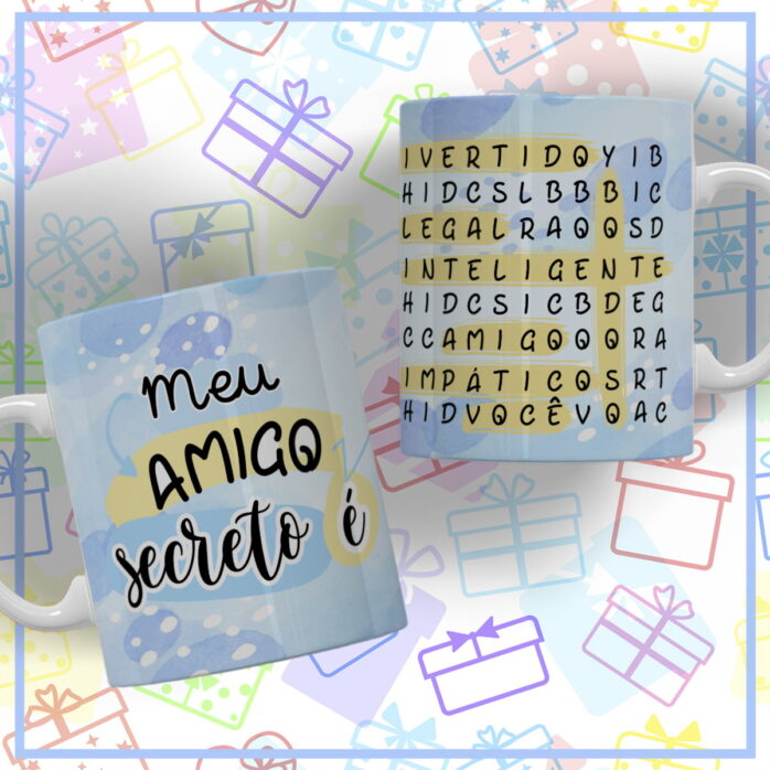 Canecas Amigo Secreto