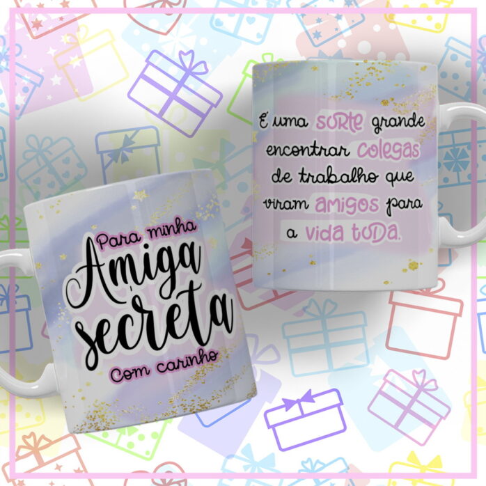 Canecas Amigo Secreto