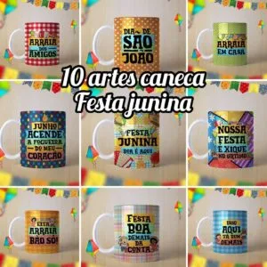 Canecas Festa Junina