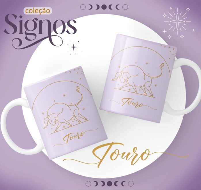 Canecas Signos Lilás