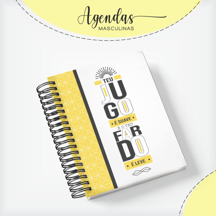 Capa Agenda Masculina Teu Jogo