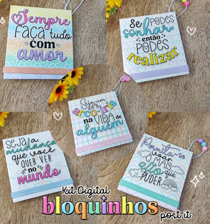 Capa de Bloquinhos Post It