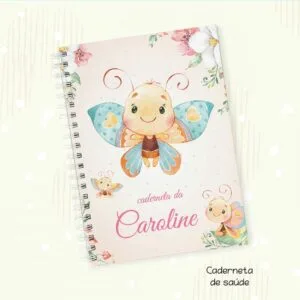 Capa Vacinação Borboleta Cute 9 Capa Vacinação Borboleta Cute