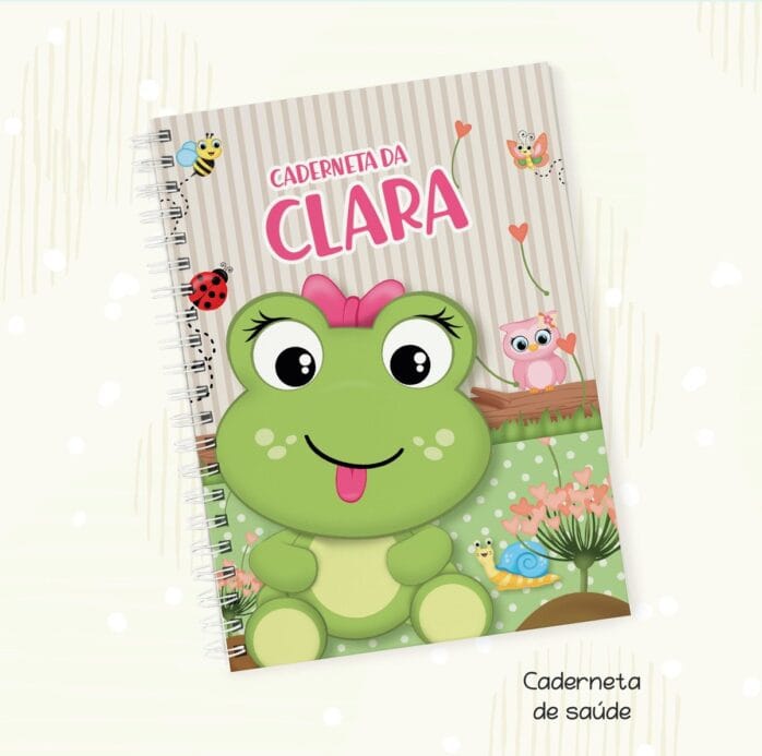Capa Vacinação Sapinho Menina