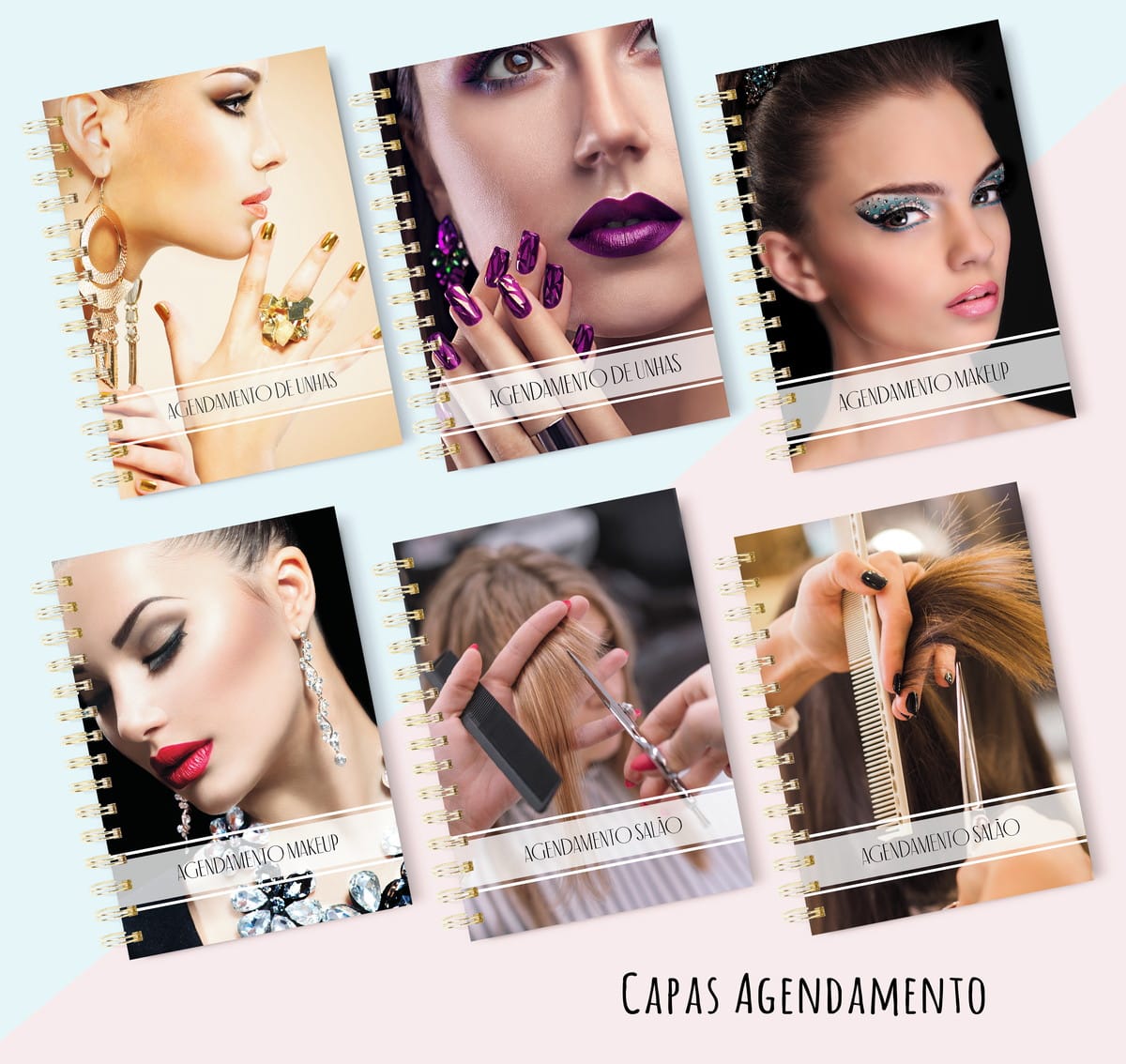 17 Capas Digitais para Agenda de Salão Estética e Pet 1 17 Capas Digitais para Agenda de Salão Estética e Pet