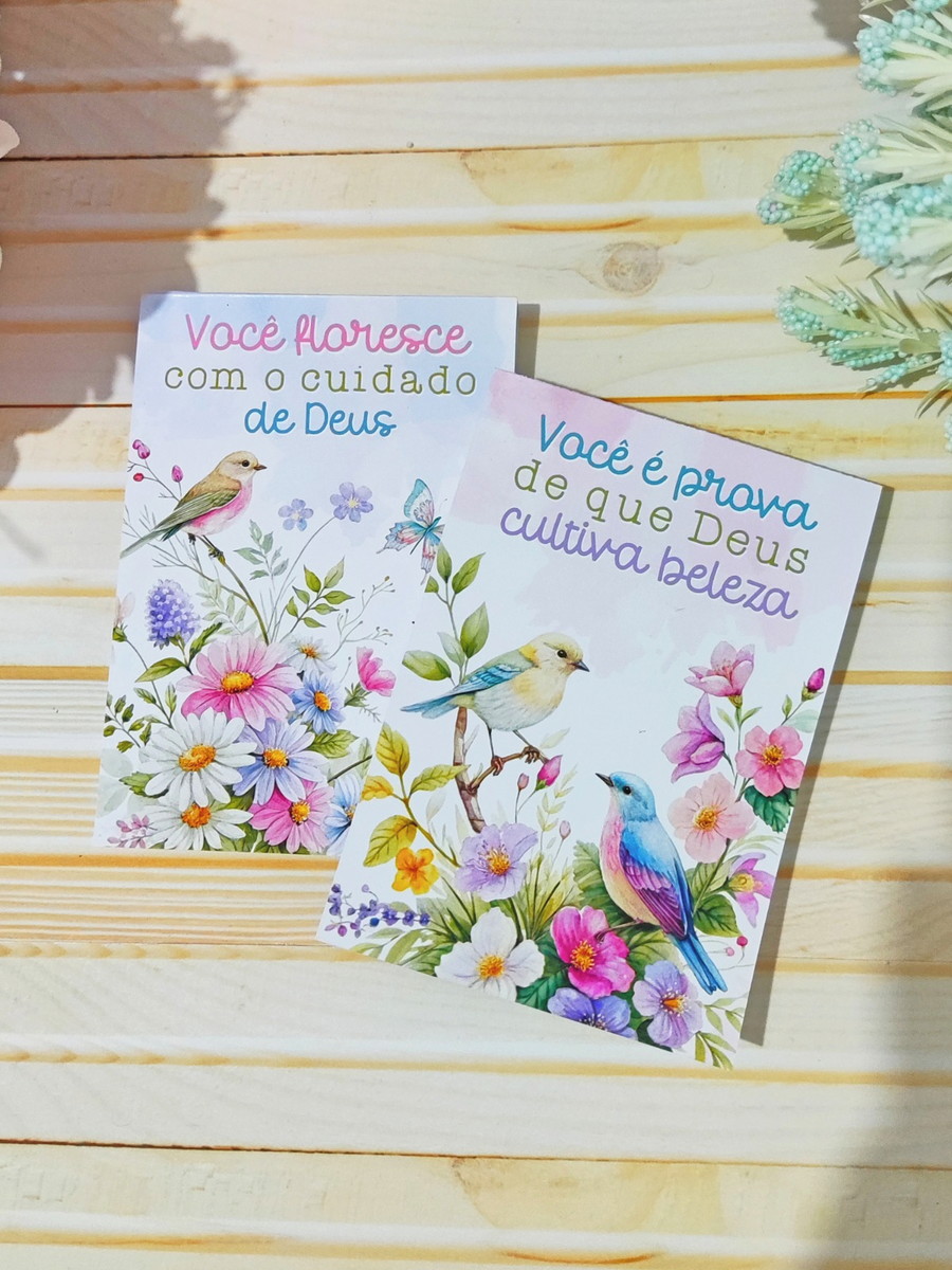Capas para Bloquinho 7x10 PNG Jardim Encantado 2 Capas para Bloquinho 7x10 PNG Jardim Encantado - Imagem 2