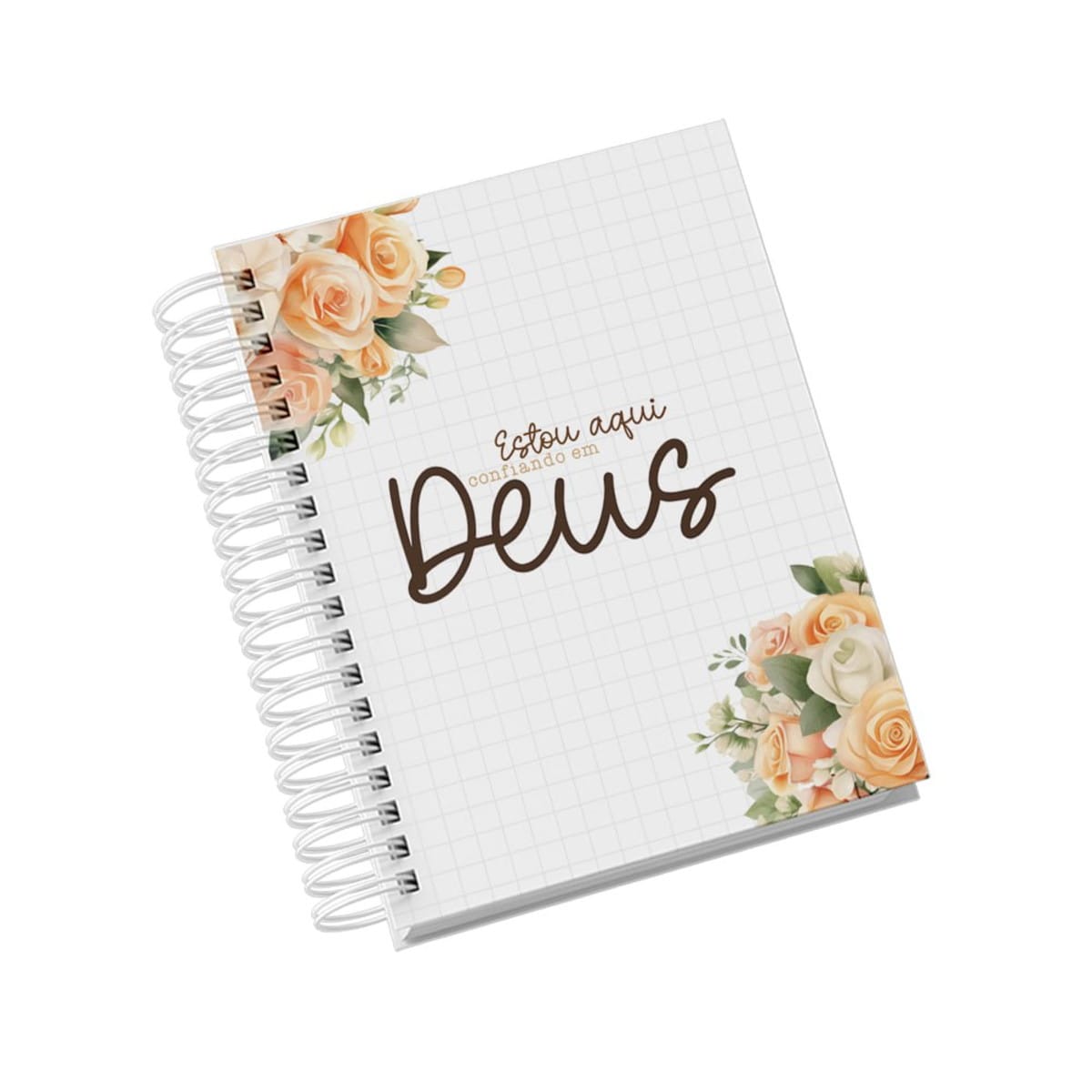 Kit Capas para Encadernação Devocional com Frases Floral 1 Kit Capas para Encadernação Devocional com Frases Floral