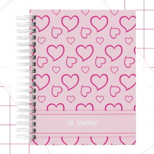 Capas Encadernação Tons Rosa