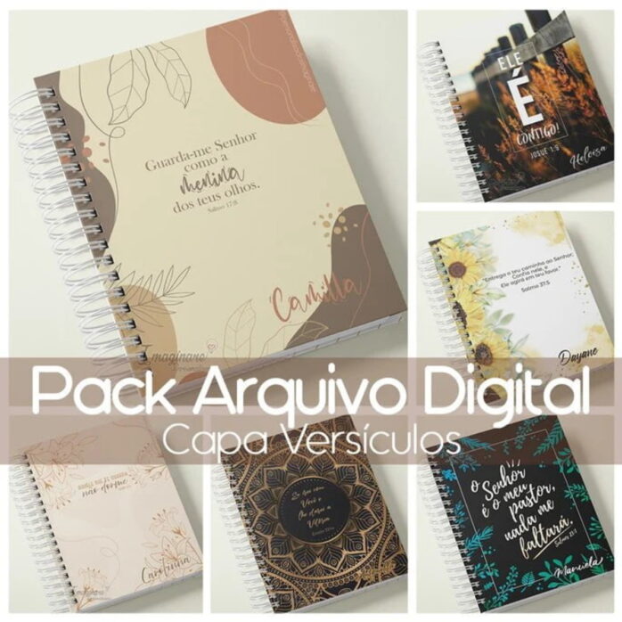 Capas Encadernação Versículos