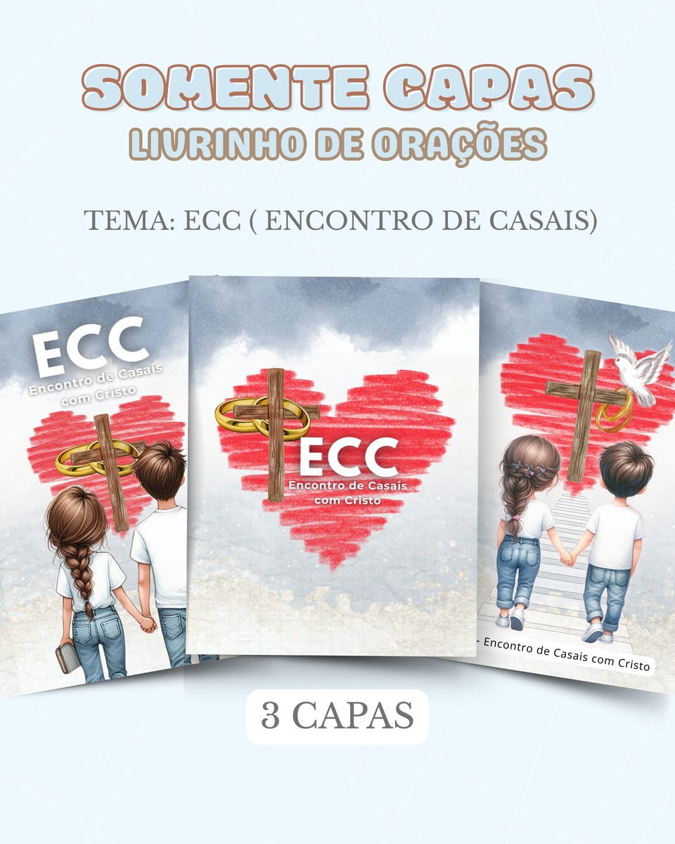Kit Capas Encontro de Casais em PNG A4 e A5 1 Kit Capas Encontro de Casais em PNG A4 e A5