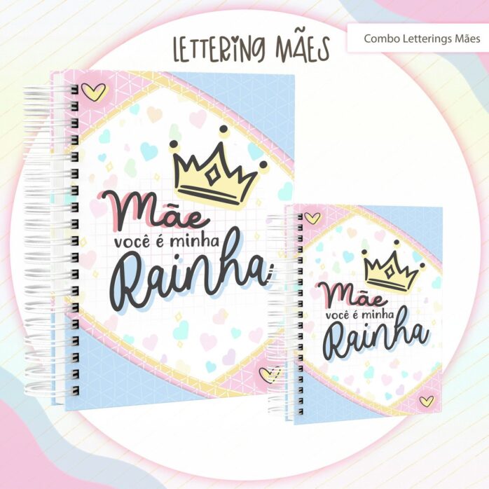 Capas Lettering Mães
