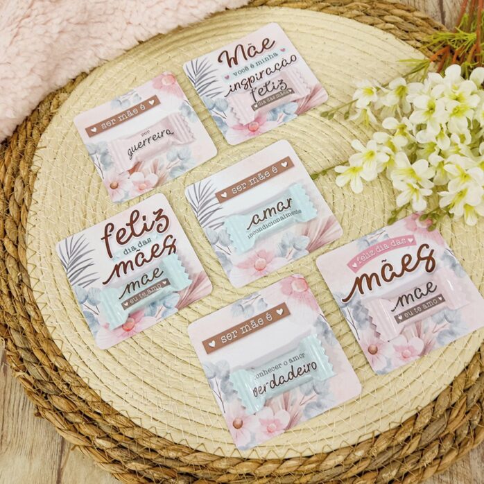 Card Balas Dia das Mães
