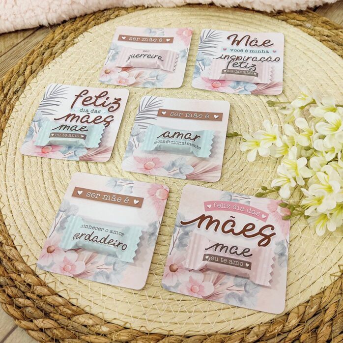 Card Balas Dia das Mães