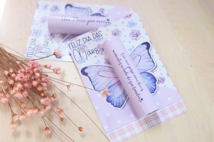 Card Baton Chocolate Dia das Mães