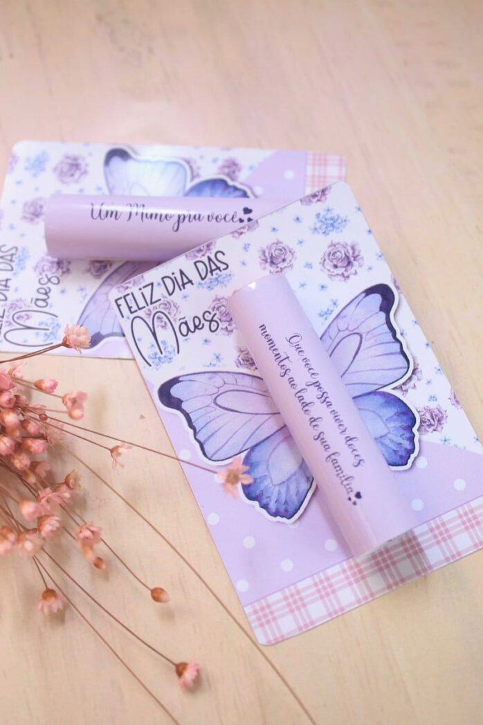 Card Baton Chocolate Dia das Mães