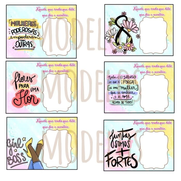 Card Bombom Mulheres