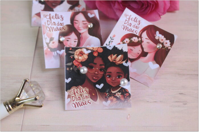 Card Brincos Dia das Mães