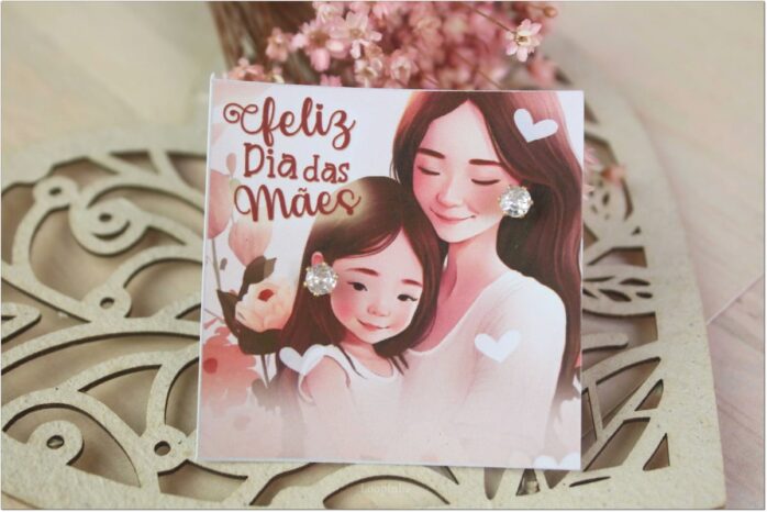 Card Brincos Dia das Mães