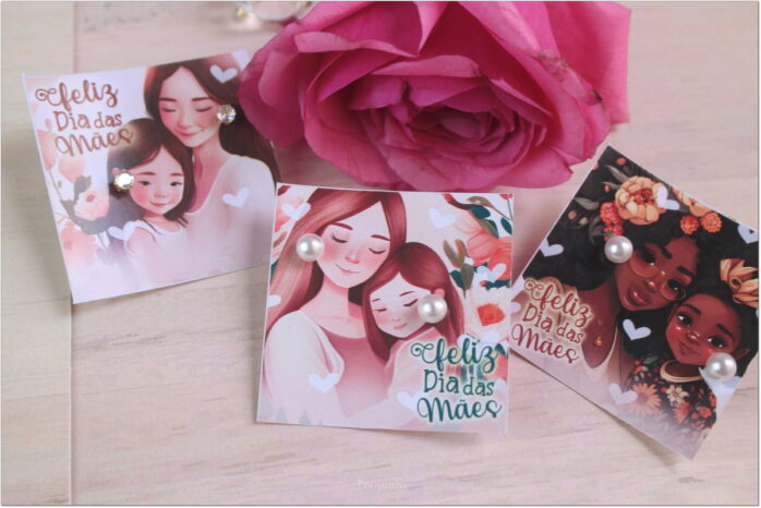 Card Brincos Dia das Mães