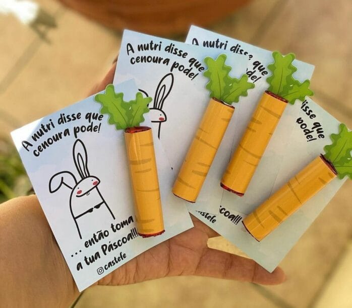 Card + Cenoura Porta Baton