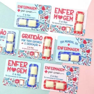 Card Chiclete Dia Dia do Enfermeiro
