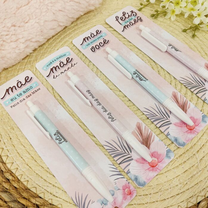 Card e Adesivo Caneta Dia das Mães