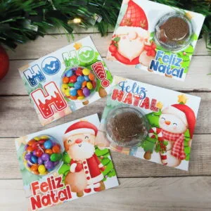 Card e Cartão Blister Natal 5 Card e Cartão Blister Natal