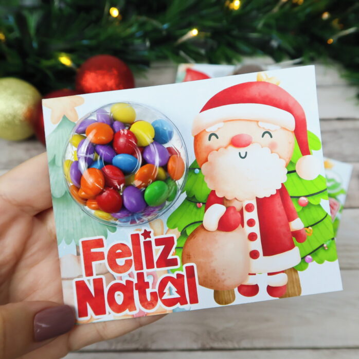 Card e Cartão Blister Natal