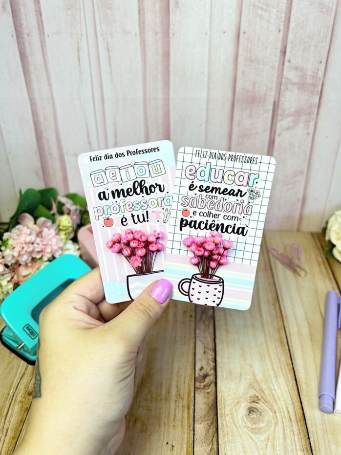 Card Florzinha Dia dos Professores