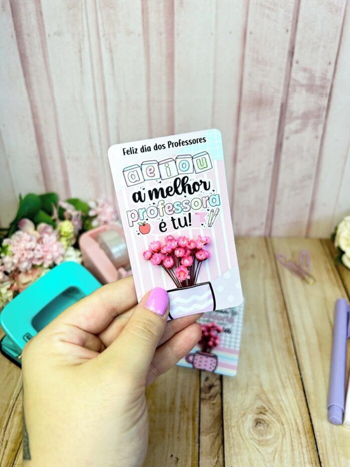 Card Florzinha Dia dos Professores