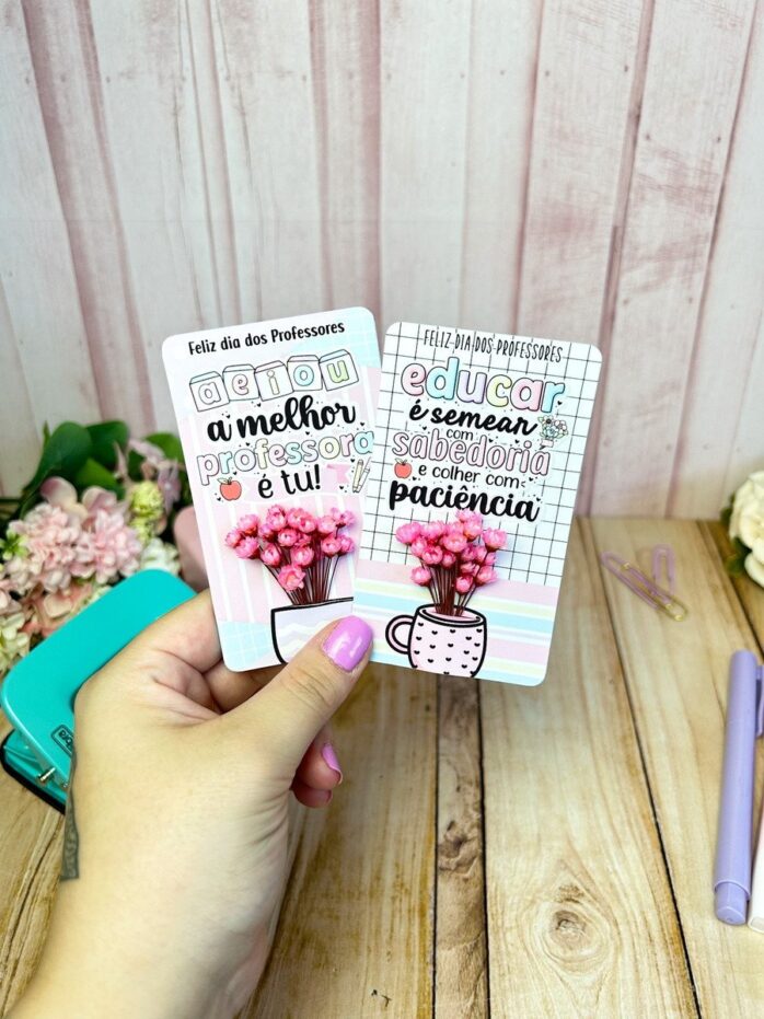 Card Florzinha Dia dos Professores