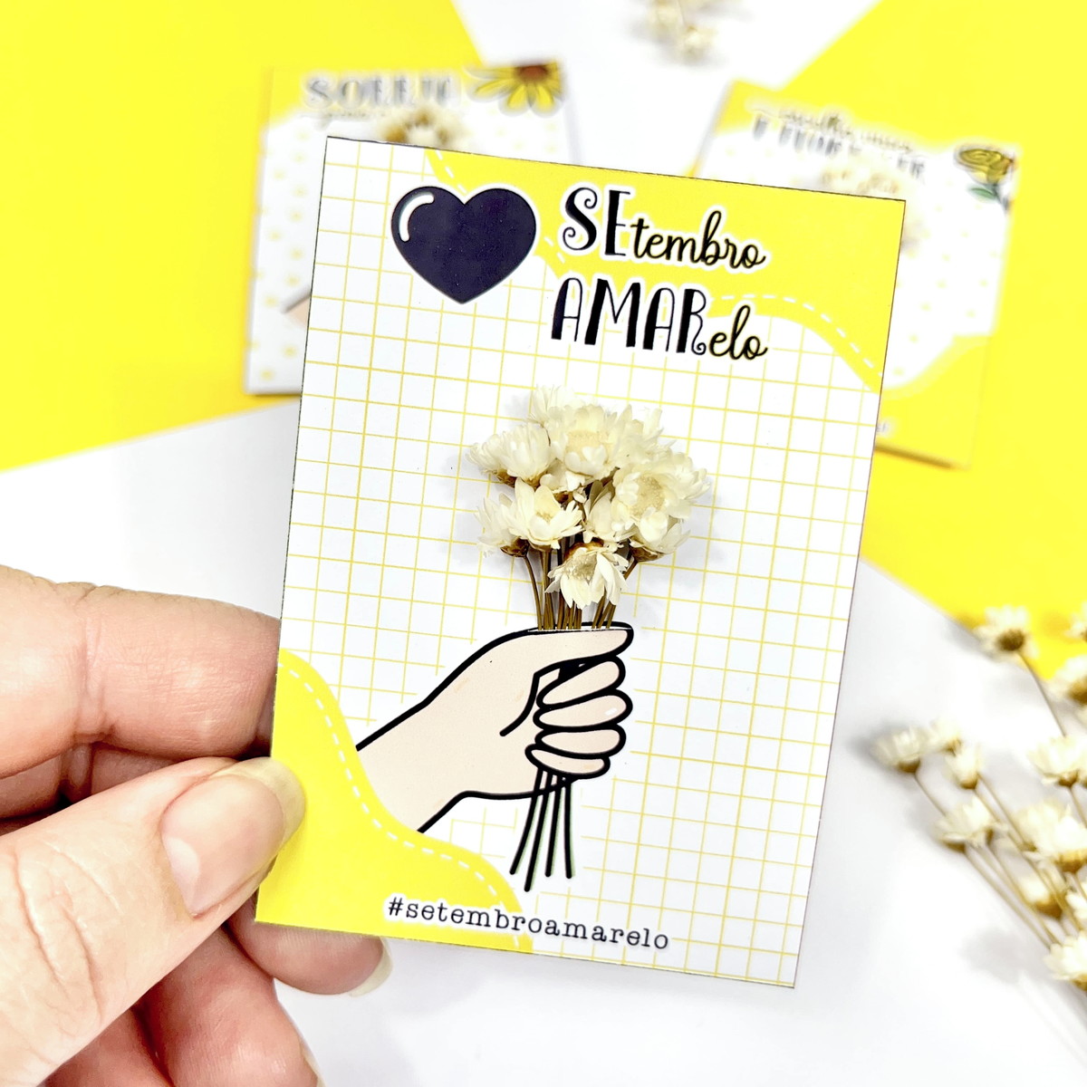 Card Setembro Amarelo PNG e PDF Arte Digital de Flor 5 Card Setembro Amarelo PNG e PDF Arte Digital de Flor - Imagem 5