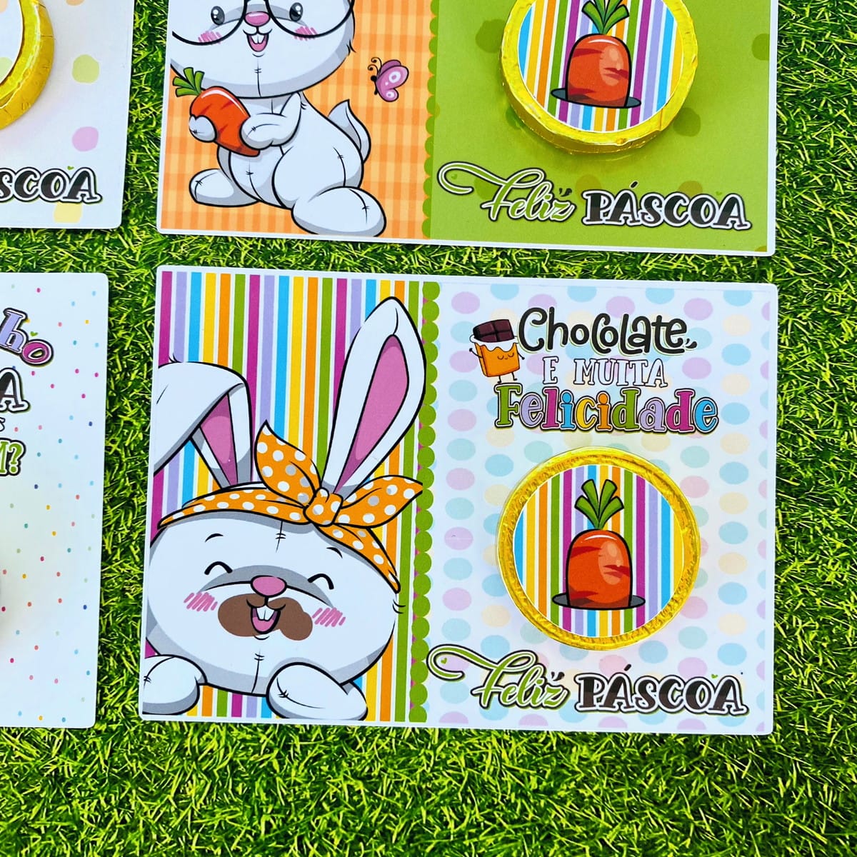 Card Moedinha de Chocolate Páscoa Arte Fofa para Imprimir 2 Card Moedinha de Chocolate Páscoa Arte Fofa para Imprimir - Imagem 2