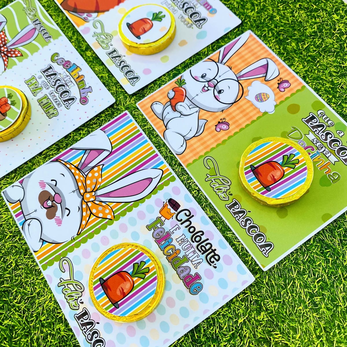 Card Moedinha de Chocolate Páscoa Arte Fofa para Imprimir 3 Card Moedinha de Chocolate Páscoa Arte Fofa para Imprimir - Imagem 3
