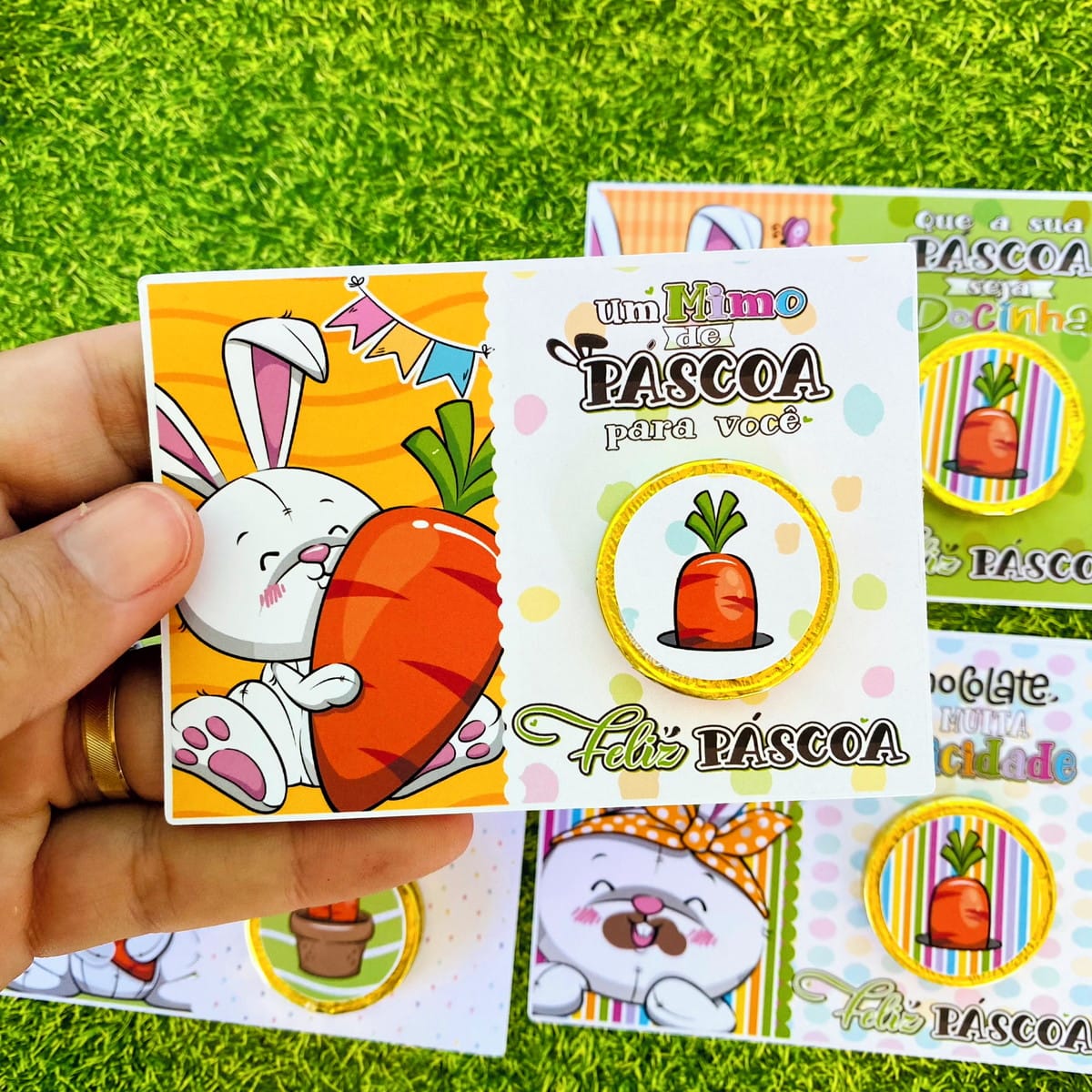 Card Moedinha de Chocolate Páscoa Arte Fofa para Imprimir 4 Card Moedinha de Chocolate Páscoa Arte Fofa para Imprimir - Imagem 4
