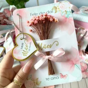 Card para Florzinha Dia das Mães 12 Card para Florzinha Dia das Mães