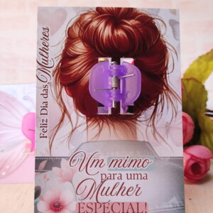Card Digital Dia das Mulheres para Lembrancinhas 1 card piranha dia das mulheres arquivo digital